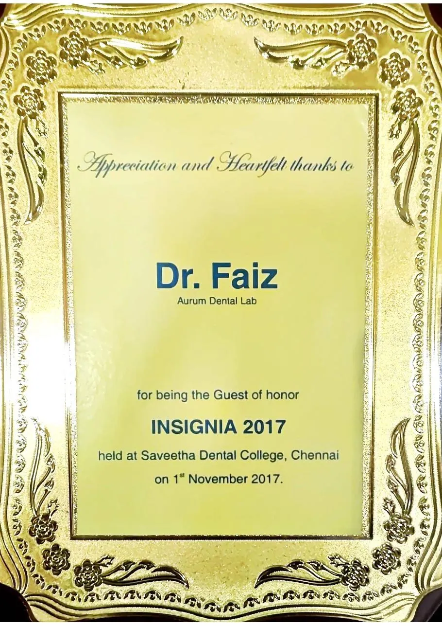 Insignia 2017 Guest of Honor
