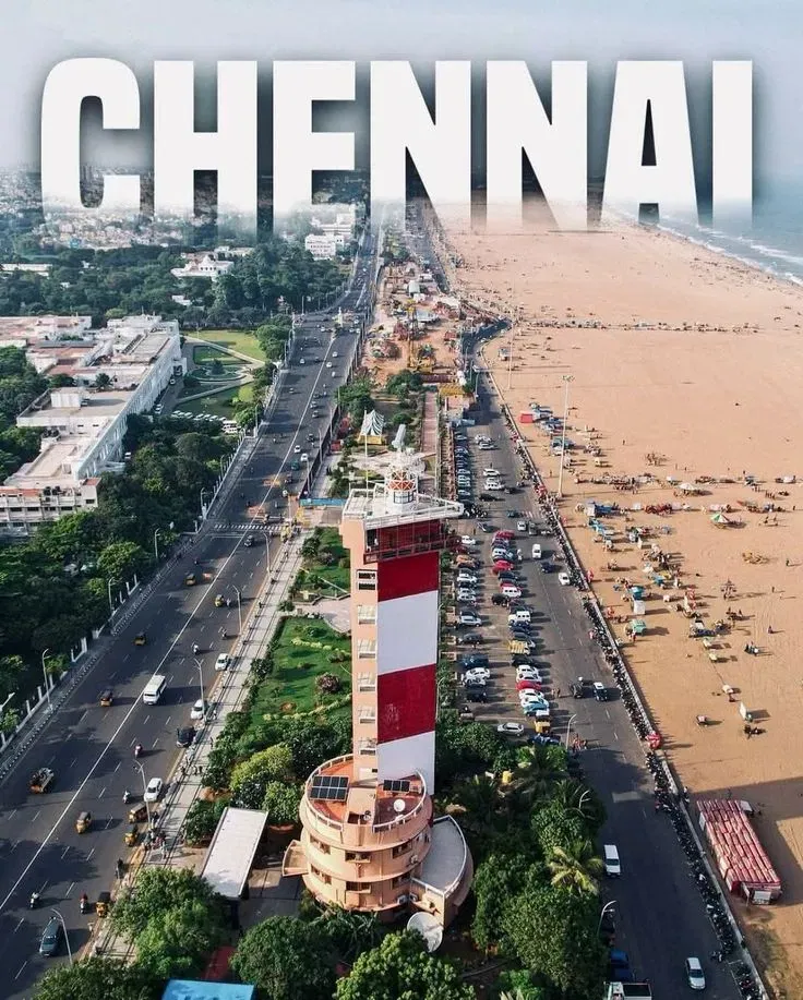 Chennai Marina Beach Lighthouse